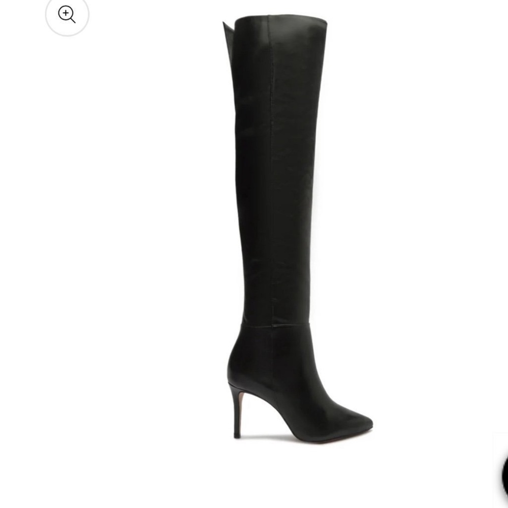 Schutz Nikki OTK Boots BNIB 8.5 black